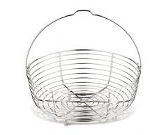 Lagostina 010920260107 Panier vapeur pour Autocuiseur Acier Inoxydable Inox 19 x 19 x 12 cm 7 L