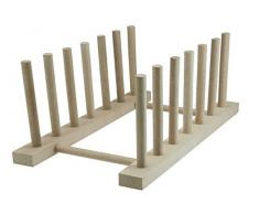 Apollo Support de Rangement en Bois pour Assiettes