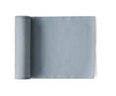 MY DRAP MYDRAP SA21/410-1 Table 20x20cm-IdÃ©ale pour fÃªte, Anniversaire, Cocktail-Rouleau de 25 Serviettes-Bleu Brume, Coton, 5 cm
