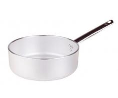 Pentole Agnelli almr110724Â Ligne 5Â mm Cocotte en Aluminium avec 1Â poignÃ©e, 24Â cm