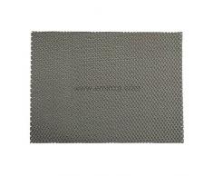 DECORLINE Tubulo Tapis Multi-Usages PVC Anthracite 43 x 63 cm