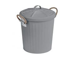 WENKO DIE BESSERE IDEE Poubelle Gara Gris