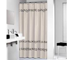 Sealskin Bain et Douche 232231365 Rideau de Douche 180 x 200 cm