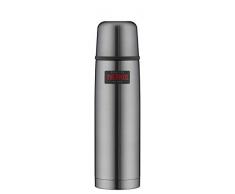 THERMOS Bouteille Isotherme en Acier Inoxydable Mat de Light and Compact, Acier Inoxydable, Gris, 0,75 l