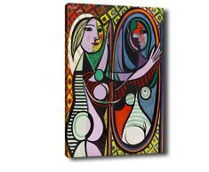 Bonamaison Peinture sur toile, multicolore, 30 x 40 cm - Conçu et fabriqué en Turquie