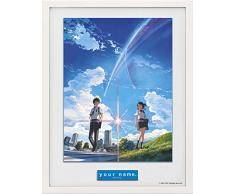 DYNIT Your Name Poster, Bois, Blanc, 30Â x 40Â x 1Â cm