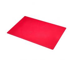 Westmark 30182260 Tapis pour Abaisser Silicone Rouge 61,5 x 42 x 0,1 cm