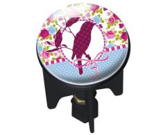 Wenko 20758100 Pluggy Bouchon de Lavabo Oiseau