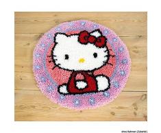 Kit tapis modelé au point noué Hello Kitty