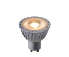 Lucide 49009/05/36 Ampoule led, MatiÃ¨re Plastique, GU10, 5 W, Gris