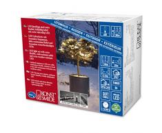Konstsmide 6631-117 Guirlande dEclairage ExtÃ©rieur 80 Micro LEDs SoudÃ©es Ãtanches 24 V Blanc Chaud CÃ¢ble Noir Doux