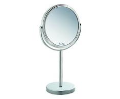 LAICA laÃ¯que pc5003Â C Miroir Visage, Acier, chromÃ©, 11.8Â x 19Â x 32.200000000000003Â cm