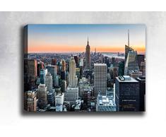 Bonamaison Peinture sur toile, multicolore, 30 x 40 cm - ConÃ§u et fabriquÃ© en Turquie