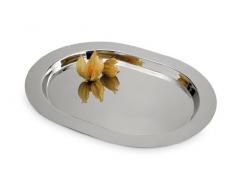 BRA Bella - Plat Ovale, 48 cm, Acier Inoxydable 18/10