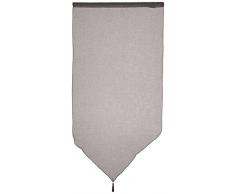 Lovely Casa RA21697005 Monna Paire Brise Bise Polyester Gris 120 x 60 cm