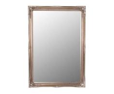 Grande décoration Ancien Motif Argent Miroir Mural 2 FT10 X 0,6 m (86 cm x 61 cm)
