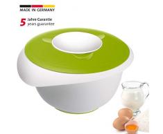 Westmark 3153227A Bol de mÃ©lange avec Couvercle 2 Parties PolypropylÃ¨ne Vert 24,5 x 22,5 x 14,2 cm