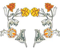 Indigos 4051719845440 Sticker Mural, Bunt, 60 x 44 cm