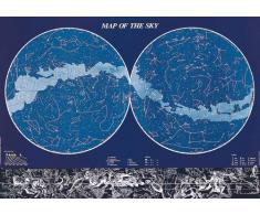 Empire 536457 Poster éducatif Map of The Sky 98 x 68 cm