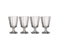 Villeroy & Boch OpÃ©ra Verre Ã vin rouge, Lot de 4, 285 ml, Cristal, Transparent