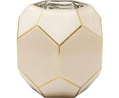 Kare Design Art Pastell Vase, Beige, 23 cm