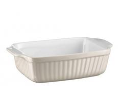 MÃ¤ser 931489 Kitchen Time Plat Ã Four Rectangulaire IdÃ©al pour Lasagne/Petit Moule et Forme Tiramisu Forme CarrÃ©e Anti-Rayures et Anti-Rayures CÃ©ramique