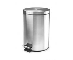 Lacor 63319 Poubelle à Pédale Inox 20 Litres