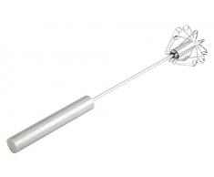 Quid 7444099 Fouet Automatique, 25Â cm, Couleur Acier, 27Â x 6Â x 2Â cm