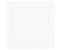 Eglo Lampe Spot LED encastrable 94068 fueva 1 en métal fonte Diamètre 22,50 cm Chromé/blanc