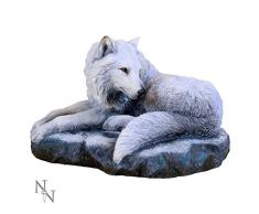 Nemesis Now Figurine Gardien du Nord Lisa Parker en rÃ©sine Blanc 26 cm Taille Unique