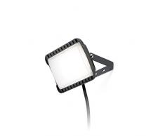 Faro Barcelona 70649 FLUX LED Lampe projecteur gris foncÃ©