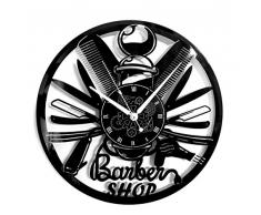 Instant Karma Clocks Horloge Murale en Vinyle IdÃ©e Cadeau Vintage Faite Ã la Main Coiffure Cheveux Salon BeautÃ© Barbier Homme Barber Shop
