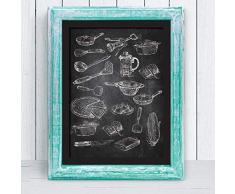 Walplus Autocollant Mural Cuisine Outils Affiche Murals Décalques Art Vivant Chambre Crèche Ãcole Restaurant Hôtel Café Bureau Décoration Maison Décoration, Vinyle, Multicolore, 40 x 30 X 0.03 CM