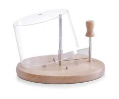 Zeller 2057816 Set Couteau de Fromage avec Couvercle Argent 22 x 15 cm