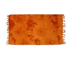 Soleil dOcre 401016 Tie and Dye Fouta Coton Orange 150 x 80 cm