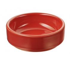 Revol 647667 COUPELLE, Porcelaine, Rouge Piment