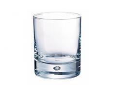 DUROBOR 347/29 Lot de 6 Verres Disco Whisky 29cl, Transparent, 1 x 1 x 9,5 cm