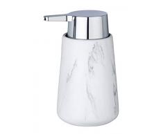 Wenko 23695100 Distributeur de Savon Adrada, CapacitÃ©: 0, 33 L, CÃ©ramique, 10, 5 x 15 x 8, 5 cm, Blanc