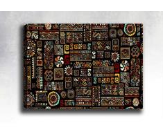 Bonamaison Peinture sur toile, multicolore, 30 x 40 cm - ConÃ§u et fabriquÃ© en Turquie