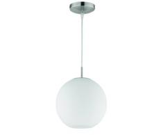 Reality, Suspension, Moon 1xE27, max.60,0 W Verre, Blanc, Corps: Verre opale, Blanc Ã:25,0cm, H:150,0cm IP20