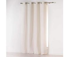 douceur dintérieur rideau a oeillets 140x280 cm microfibre absolu naturel