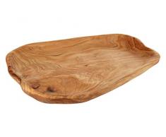 Premier Housewares Kora Plat de Service, Bois de cÃ¨dre Naturel