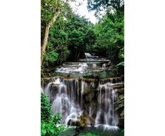 Poster vertical XL dÃ©co PETITE CASCADE 150 x 240 cm | Trompe lÅil DÃ©co murale QualitÃ© HD Scenolia