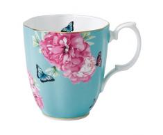 Miranda Kerr par Royal Albert Tasse Friendship, Porcelaine, Turquoise, 0,4Â l