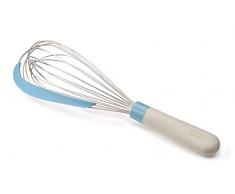 Joseph Joseph - Whiskle - Fouet PÃ¢tissier LÃ¨che Plat IntÃ©grÃ© - Bleu - 6.4 x 29.9 x 7.9 cm (Ref: 20094)