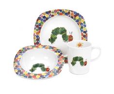 Portmeirion The Very Hungry Caterpillar Set de 3Â PiÃ¨ces Assiette, Bol et Mug