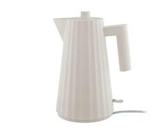 Alessi PlissÃ© MDL06 W Bouilloire Ã©lectrique en rÃ©sine thermoplastique Blanc Prise europÃ©enne.