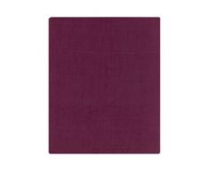 Essix - Drap Plat Cottage Lin Prune 240 x 300 cm