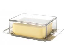 GEFU GE33620 Butelo Beurrier Acier Inoxydable Blanc 16,7 x 5,5 x 10,19 cm