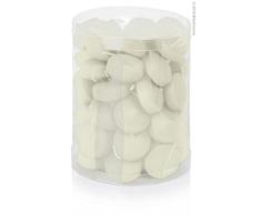 Wiedemann 291012.003 Bougies flottantes, Cire, Ecru, 3 x 5 cm